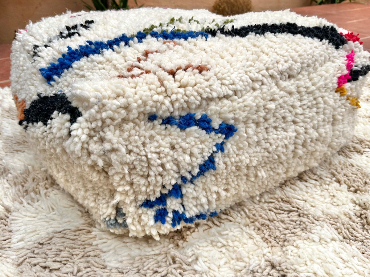 モロッコ プフ pouf アジラル オットマン クッション ラグ 133 モロッコ プフ pouf アジラル オットマン クッション ラグ 133