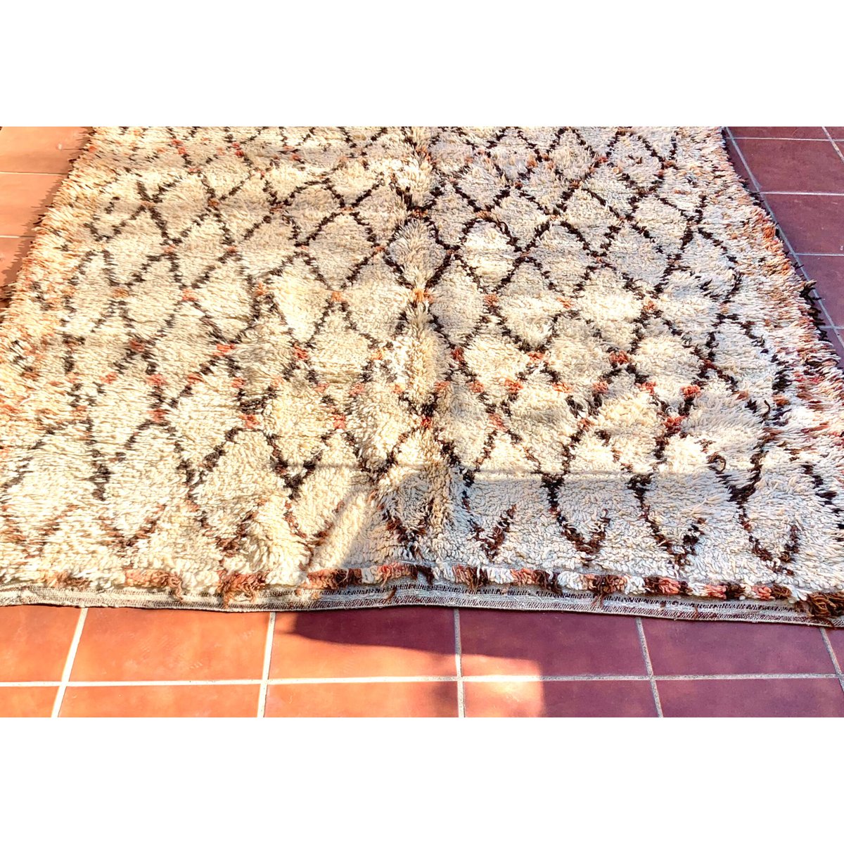 モロッコ ラグ カーペット 絨毯 ベニワレン ビンテージ | Boawid
