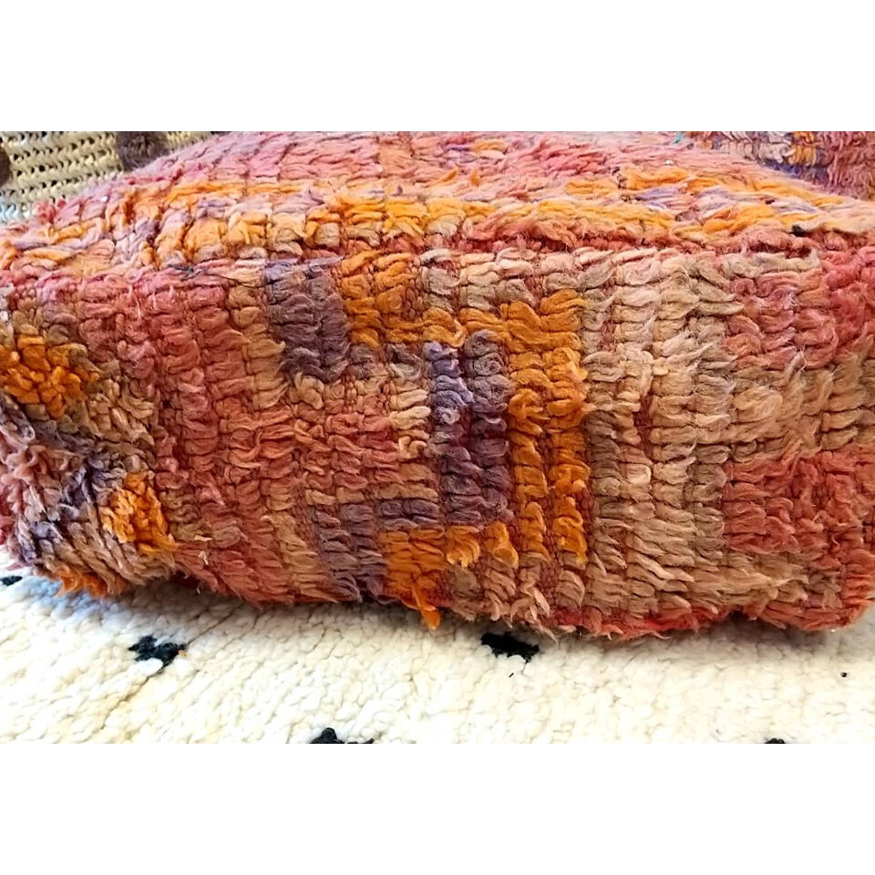 モロッコ　プフ　pouf アジラル　オットマン クッション　ラグ　137 モロッコ プフ pouf アジラル オットマン クッション 4 | Boawid