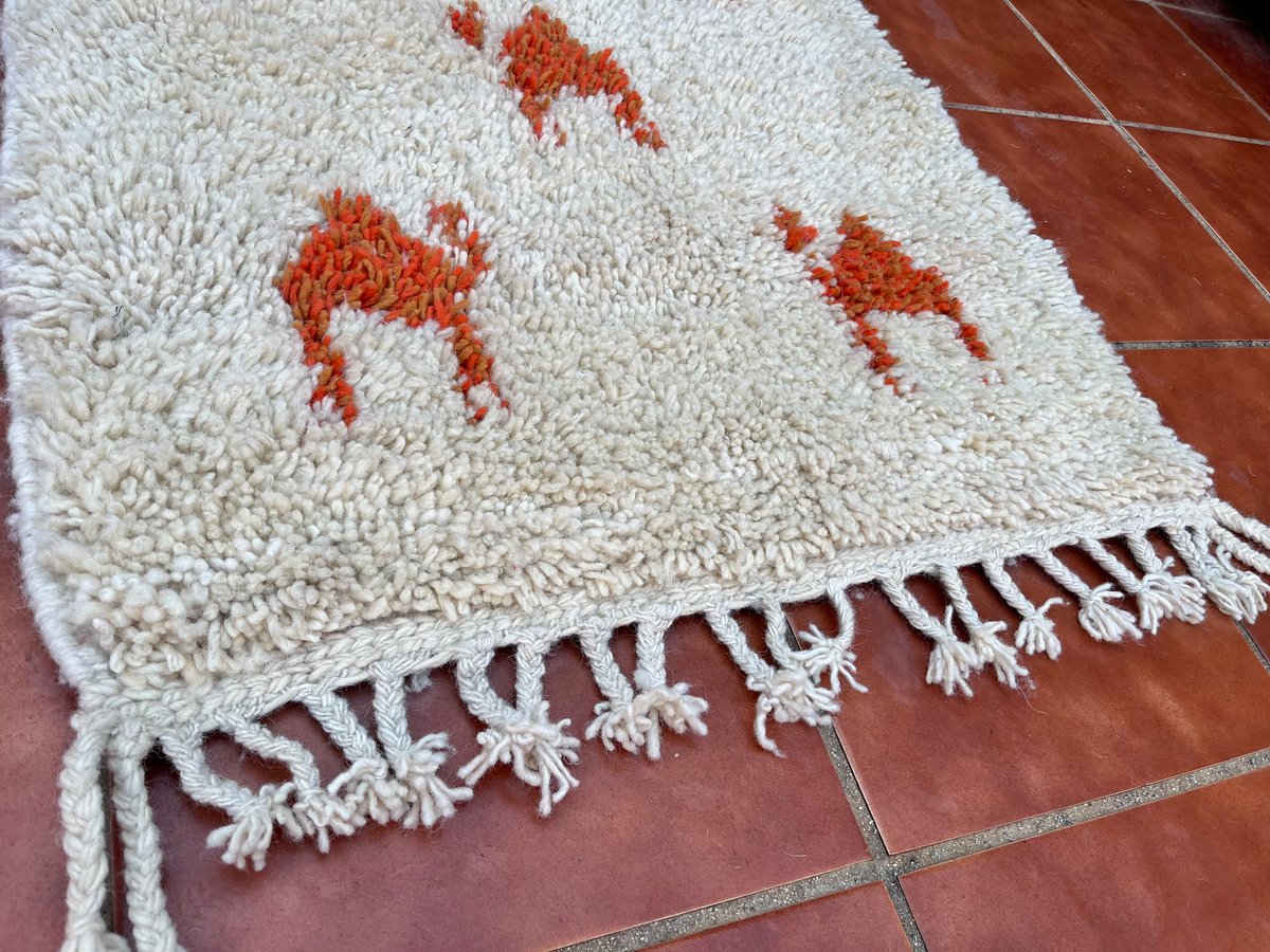 モロッコ ラグ カーペット 絨毯 アジラル ベニワレン ラクダ 13 | Boawid