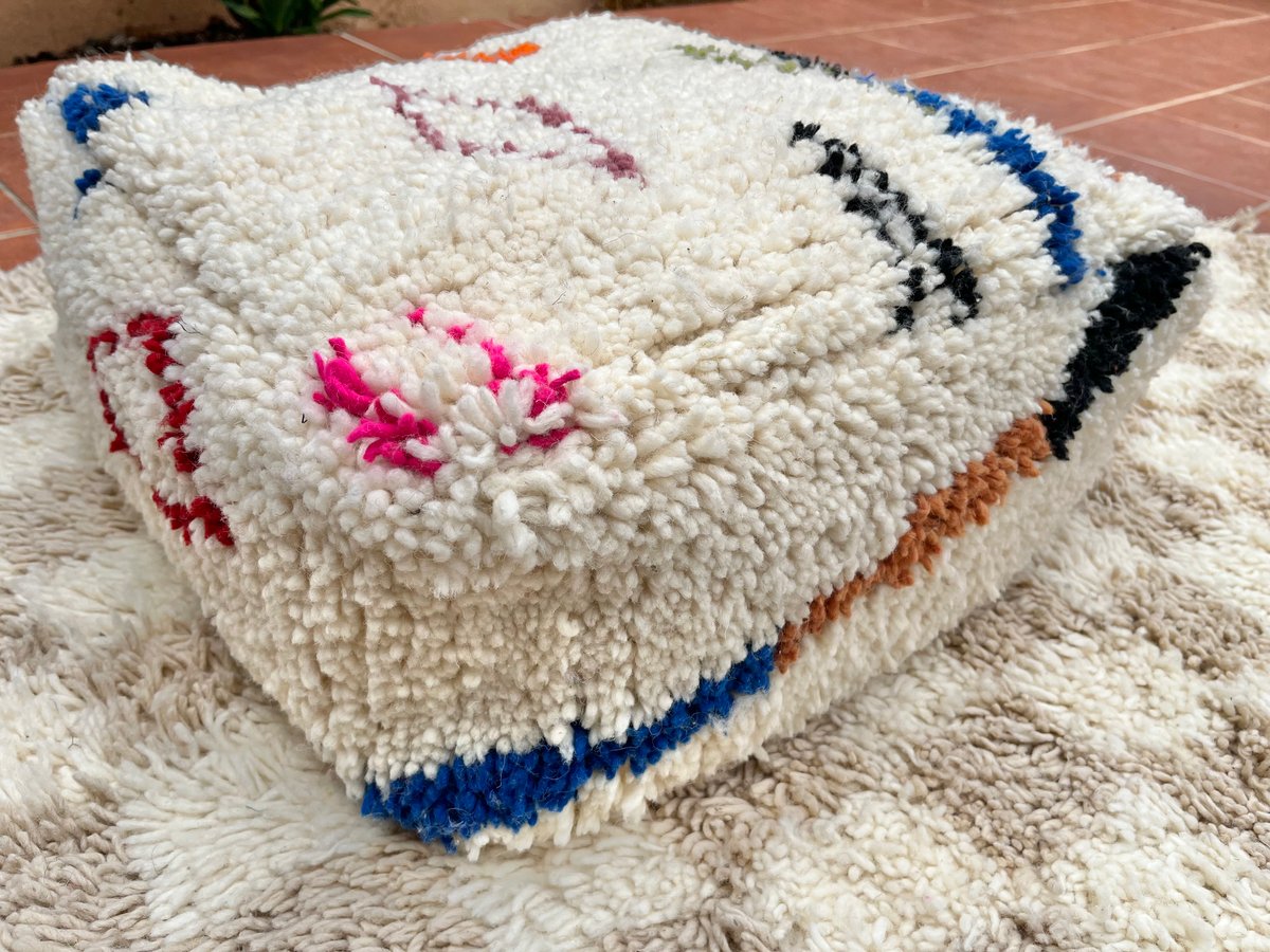 モロッコ プフ pouf アジラル オットマン クッション ラグ 133 モロッコ プフ pouf アジラル オットマン クッション ラグ 133