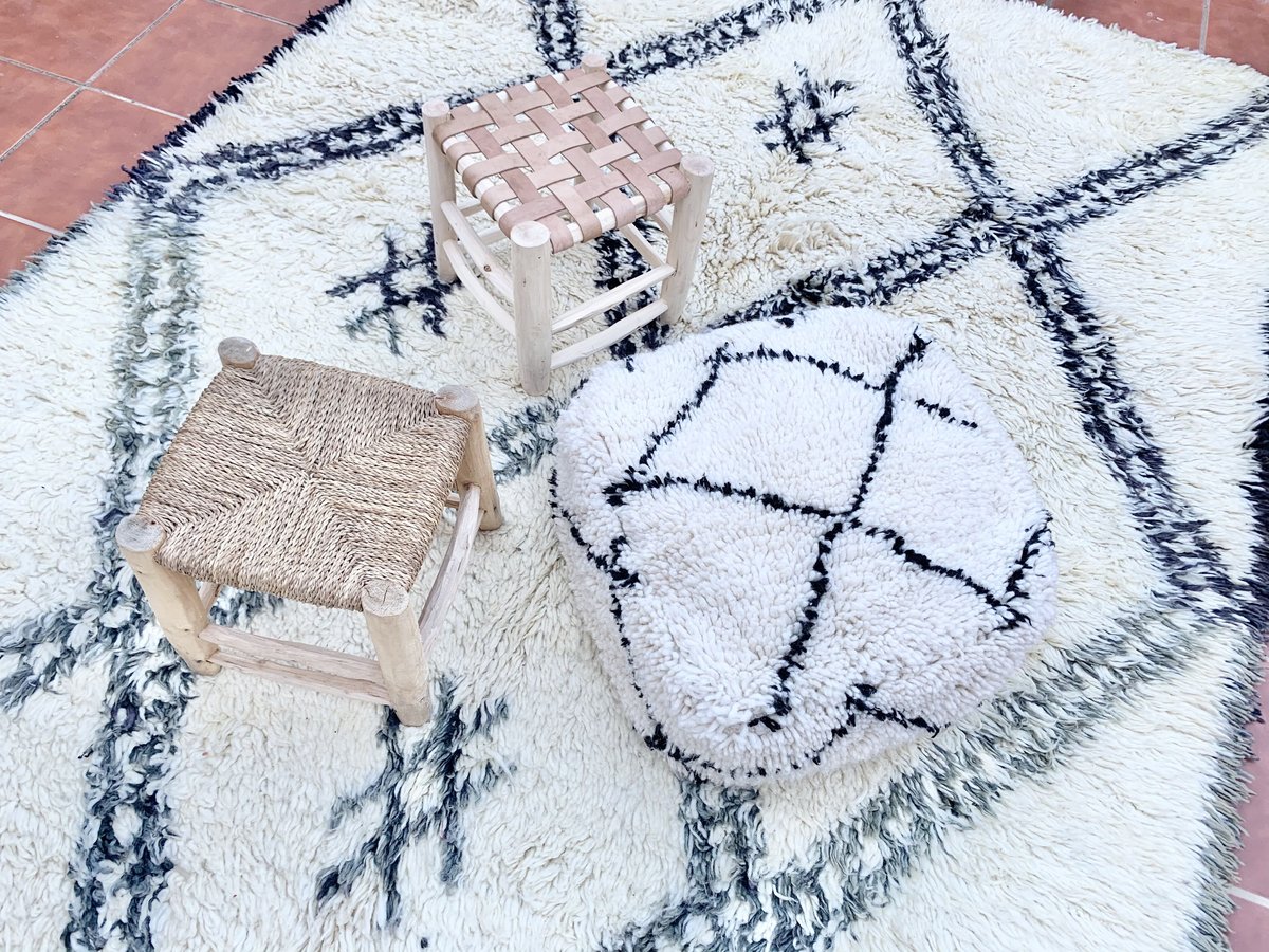 モロッコ ベニワレン Beniourain ビンテージ ラグ カーペット