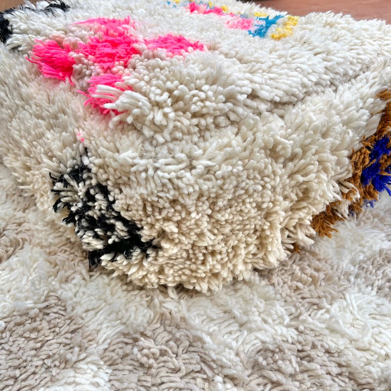 モロッコ プフ pouf アジラル オットマン クッション ラグ 133 【公式