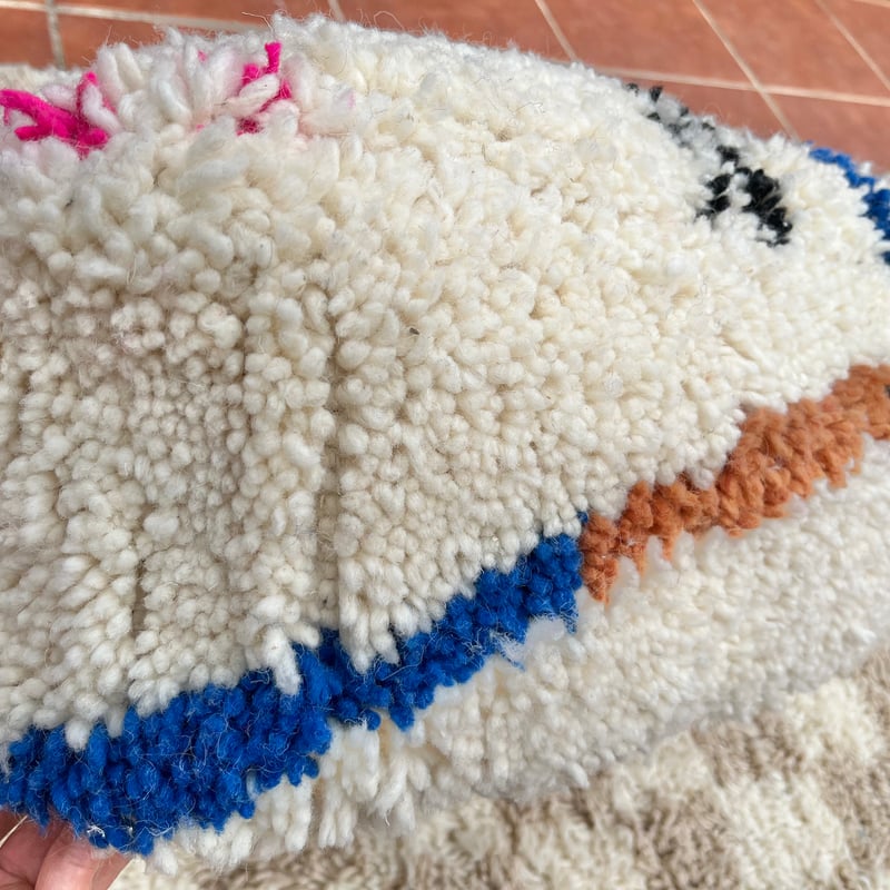 モロッコ プフ pouf アジラル オットマン クッション ラグ 133 モロッコ プフ pouf アジラル オットマン クッション ラグ 133