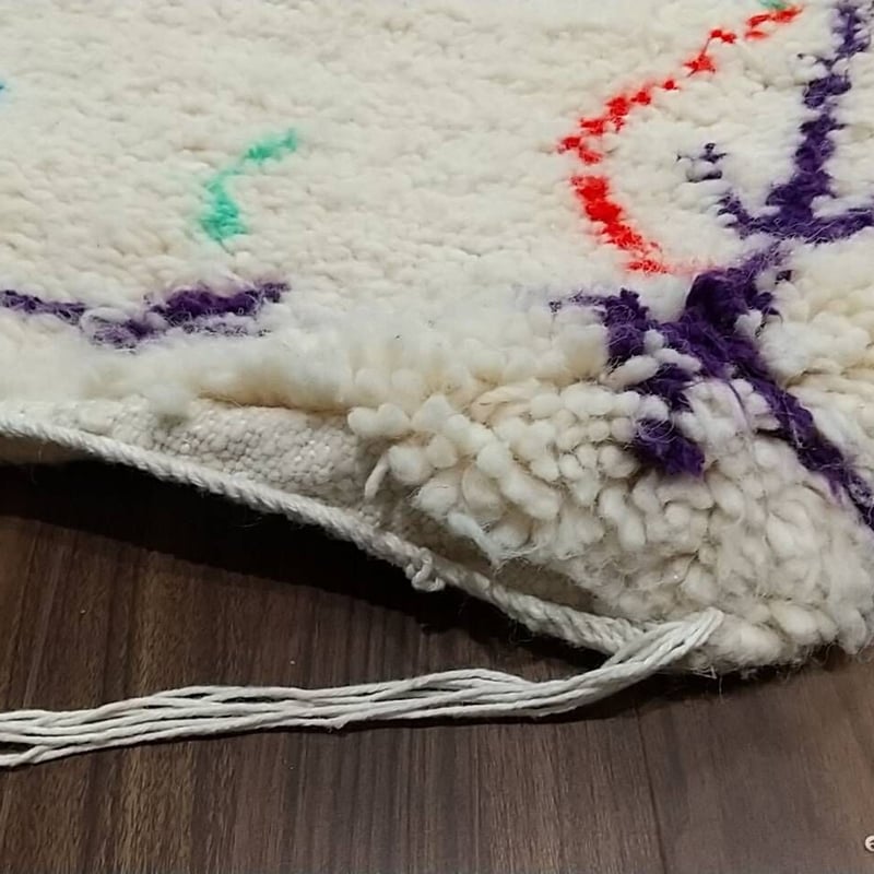 モロッコ ラグ rug アジラル ベニワレン 菱形 カラフル | Boawid