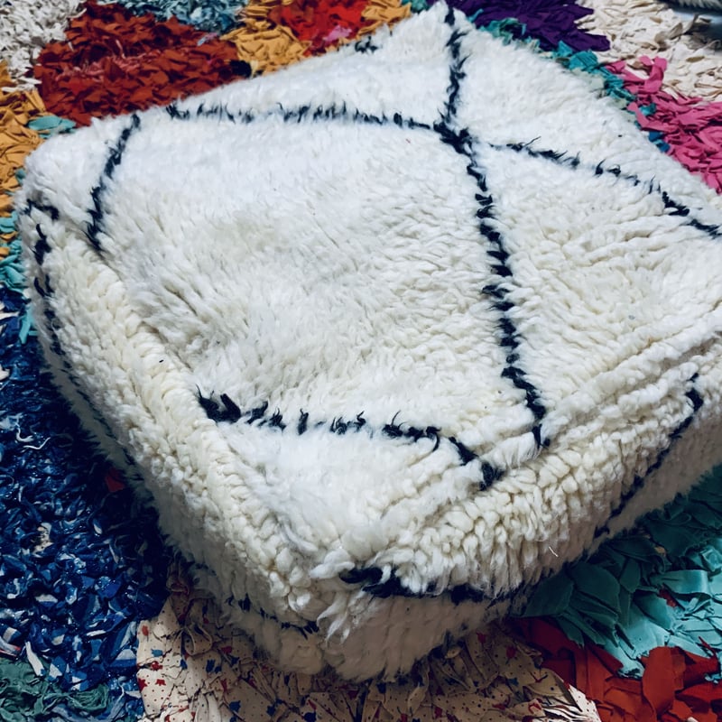 モロッコ ベニワレン beniourain プフ pouf オットマン 2 | Boawid モロッコ ベニワレン beniourain プフ pouf オットマン 2 | Boawid