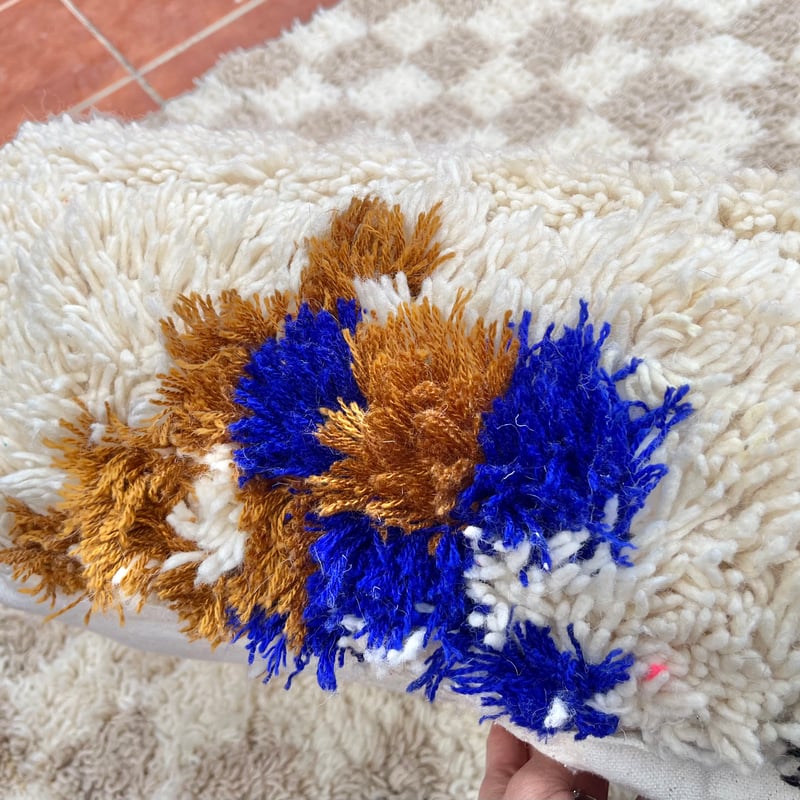 モロッコ プフ pouf アジラル オットマン クッション ラグ 133 【公式