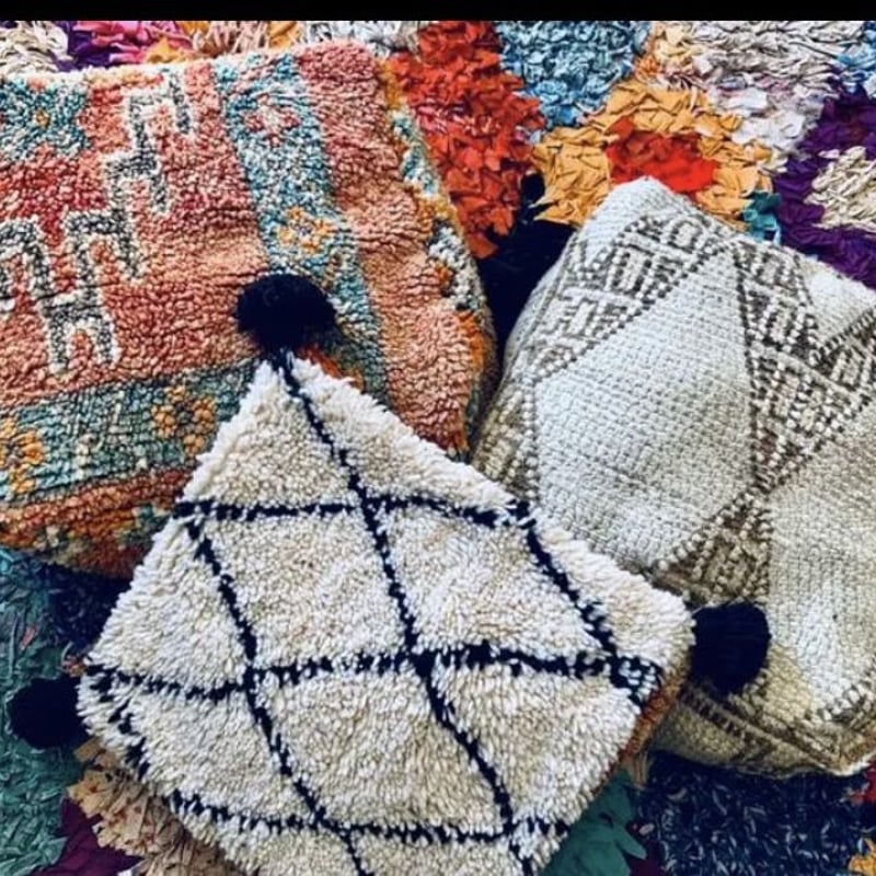 モロッコ ベニワレン ビンテージ オットマン プフpouf 4 | Boawid モロッコ ベニワレン ビンテージ オットマン プフpouf 4 | Boawid