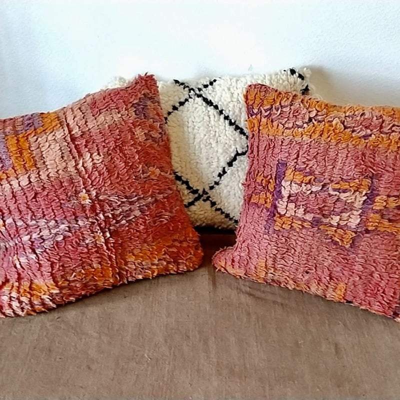 モロッコ ブジャド クッションカバー クッション 2 | Boawid