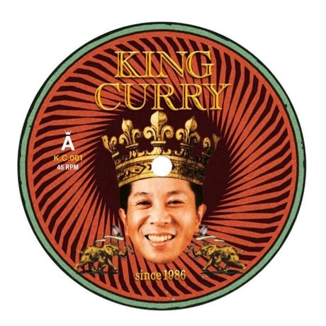 【KING CURRY】『tandoori warrior:10インチレコード』