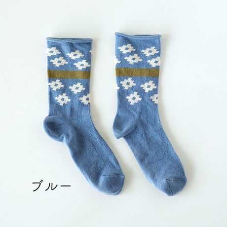 ふんわりくつした / flower weaving