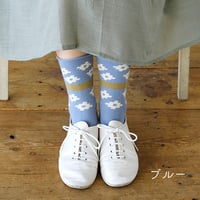 ふんわりくつした / flower weaving