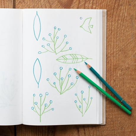 salvia textile vol.1　「BLUE FOREST」