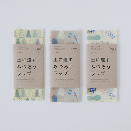 土に還す みつろうラップ / Mサイズ