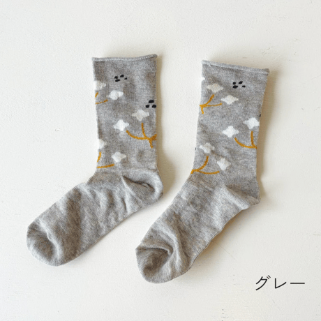 ふんわりくつした / 紫陽花