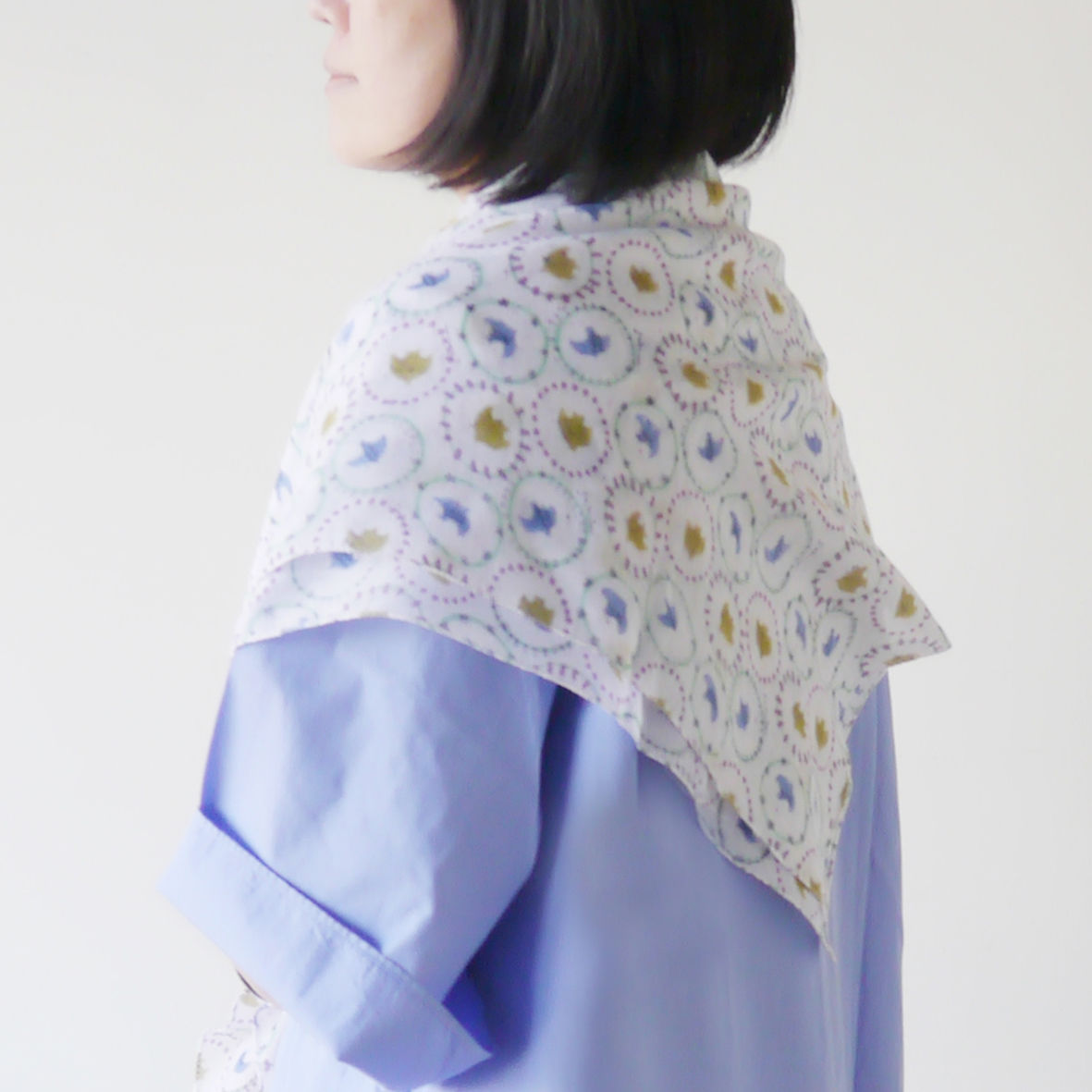 旅するスカーフ / jasmine | salvia