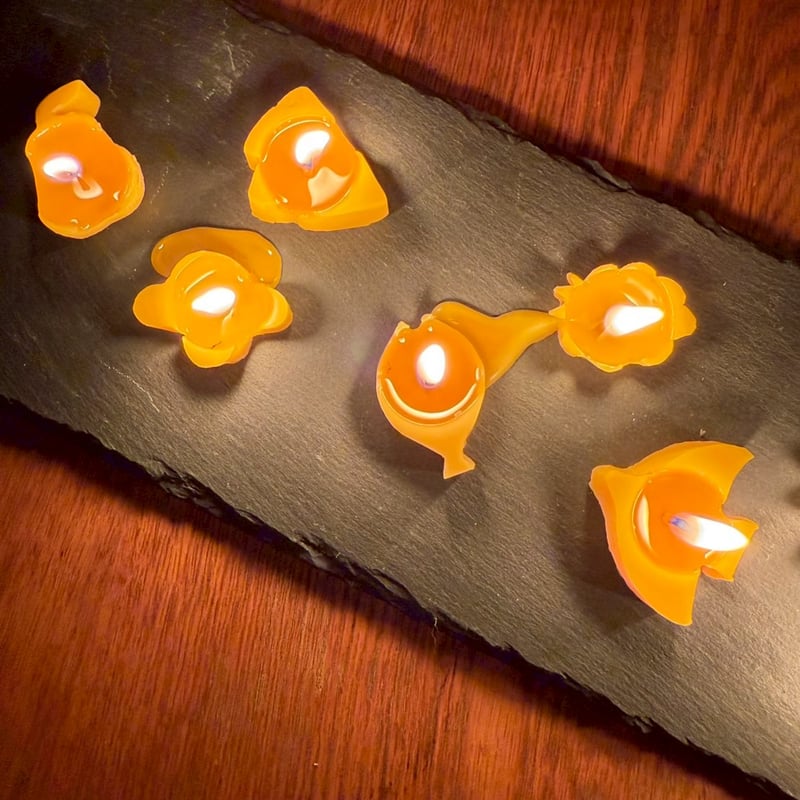 kohakuto / 蜜蝋キャンドル | salvia