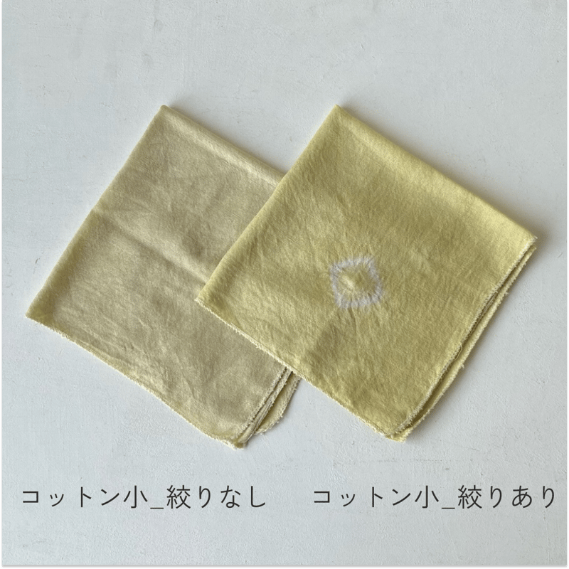 夏の東川だより] たんぽぽ染めのキッチンクロス | salvia