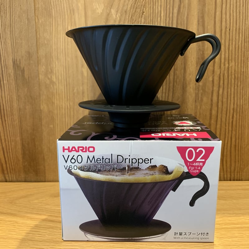 HARIO/V60 メタルドリッパー マットブラック | SUMMIT OF THE MOUN10