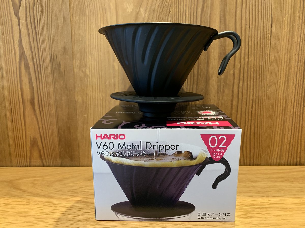 HARIO/V60 メタルドリッパー マットブラック | SUMMIT OF THE MOUN10