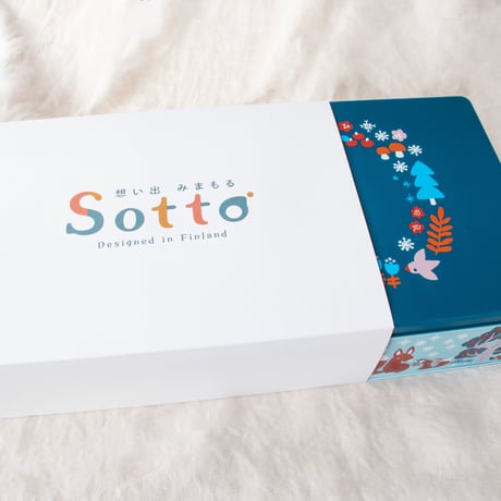 おもいで缶Sotto（ブルー）