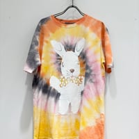 【SIMEON FARRAR】うさぎタイダイTシャツ