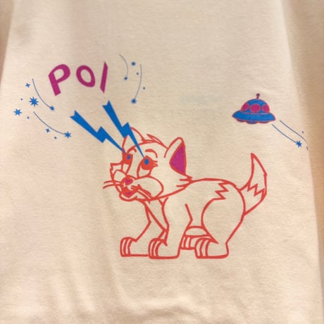 【Po/】ねこTee（ベージュ）