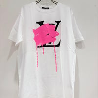【BLACK SCORE】LV CROSS COL／Mサイズ ホワイト