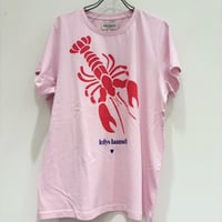 【lollyslaundry】ザリガニTシャツ／Lサイズ