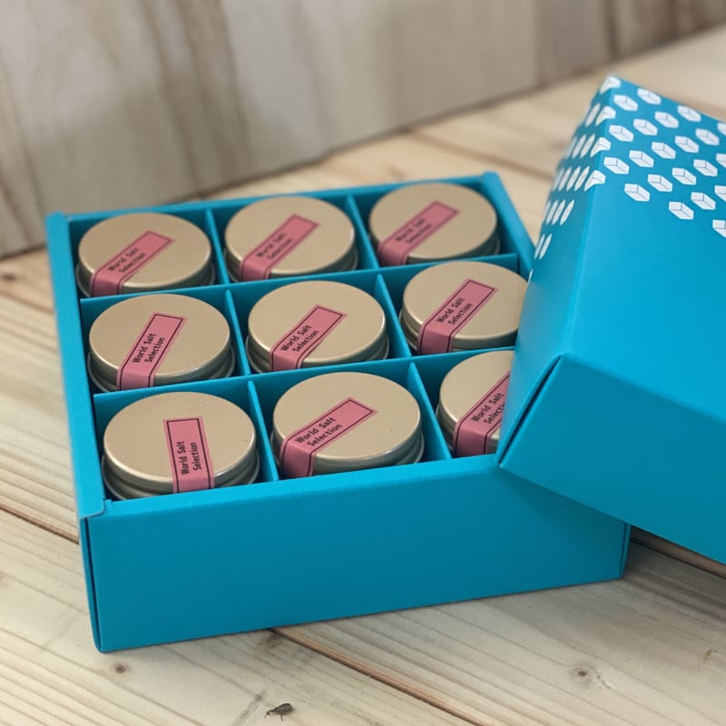 jewel salt box オリジナルブレンド（9種） | 青山志穂の塩専門通販