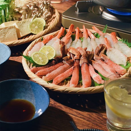 【ふるさと納税でも！】かにとえびの しゃぶしゃぶセット《送料無料》（※沖縄、離島除く）