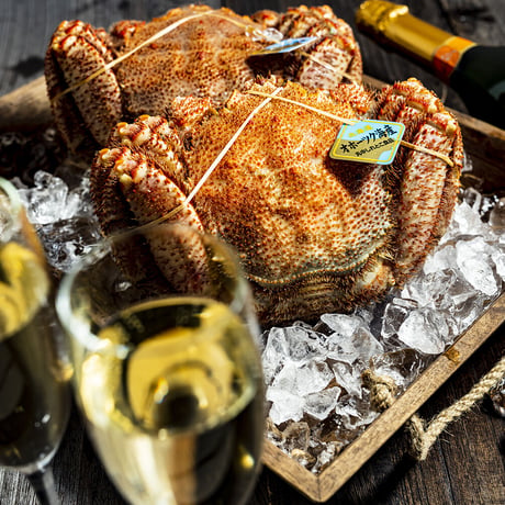 【ご贈答用にも】「特大！毛蟹（2杯）」《送料無料》（※沖縄、離島除く）
