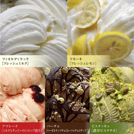 【週末夜だけのジェラート専門店】〈冬季限定〉 ラ・ジョストラ通販 北海道牛乳100%！イタリア伝統フレーバーを詰め合わせた贅沢ジェラートコレクション“CLASSICO(クラシコ)”5種×2個＝10個入