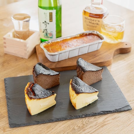 【男性にもオススメ！】コッコテラス  通販「お酒に合う！北海道のカタラーナとバスクチーズケーキセット」《送料無料》
