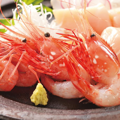 【濃厚な甘み】「船上氷結ボタンエビ！オス&メス食べ比べ1キロ（約17〜18尾）セット」《送料無料》（※沖縄、離島除く）
