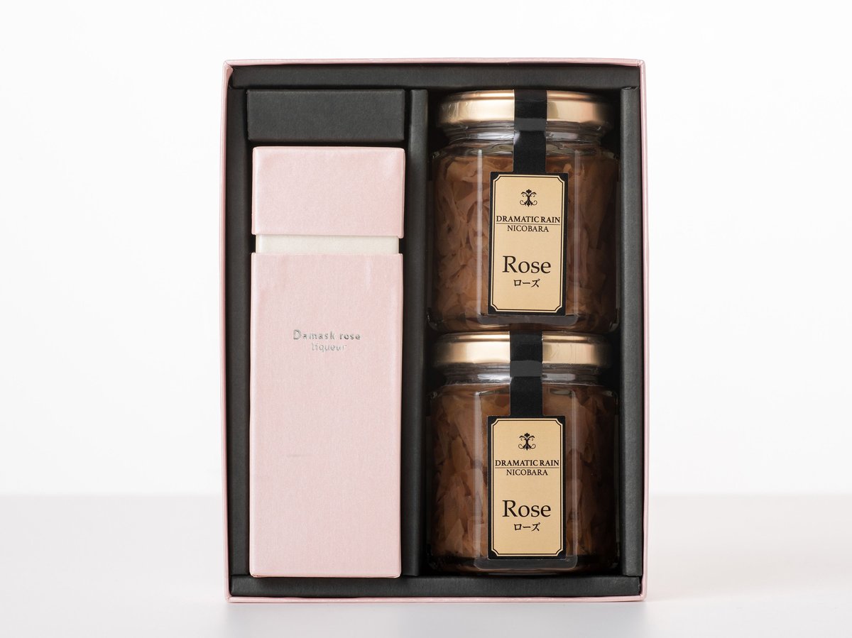 限定20個！】 ダマスクローズリキュールと 食べるバラコンフィチュール