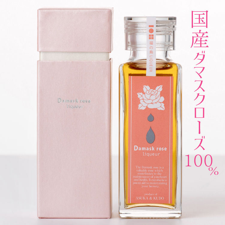 バラ酒 ダマスクローズリキュール 100ml | あすかエコテック