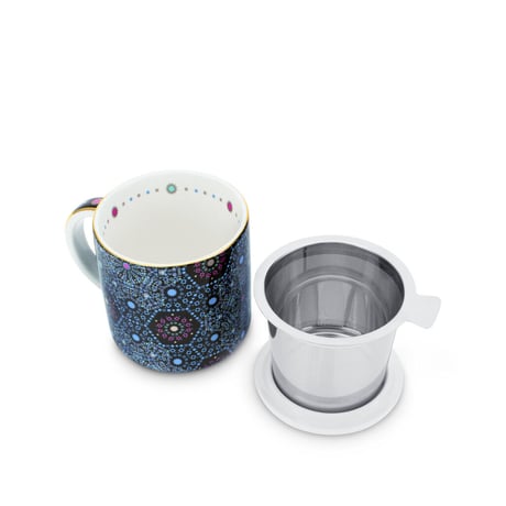 T2 マグ　Moroccan Mug with Infuser BLACK