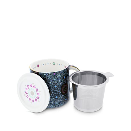 T2 マグ　Moroccan Mug with Infuser BLACK