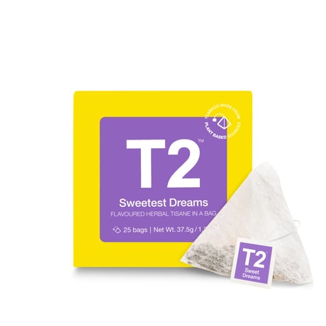 T2 紅茶　Seetest Dreams (スウィーテスト　ドリームズ) ティーバッグ25個入り