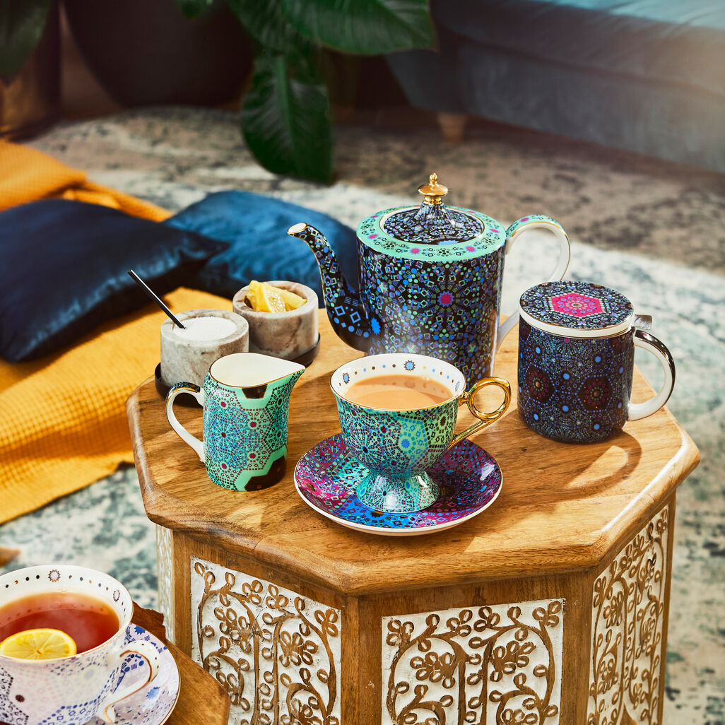 T2 マグ Moroccan Mug with Infuser BLACK | 紅茶「T2」ストア