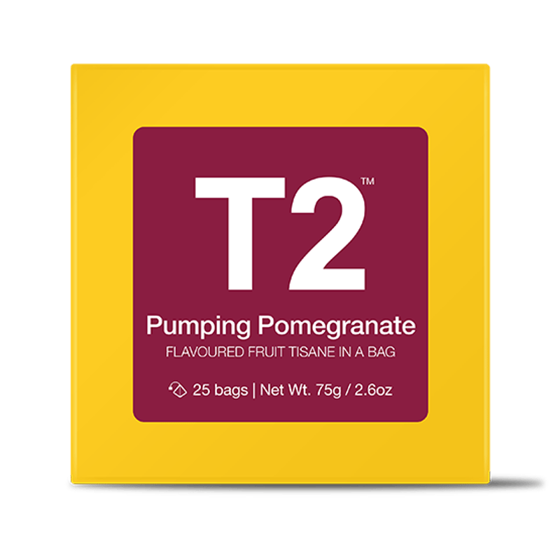 T2 紅茶 Pumping Pomegranate（ザクロティー）ティーバッグ 25個