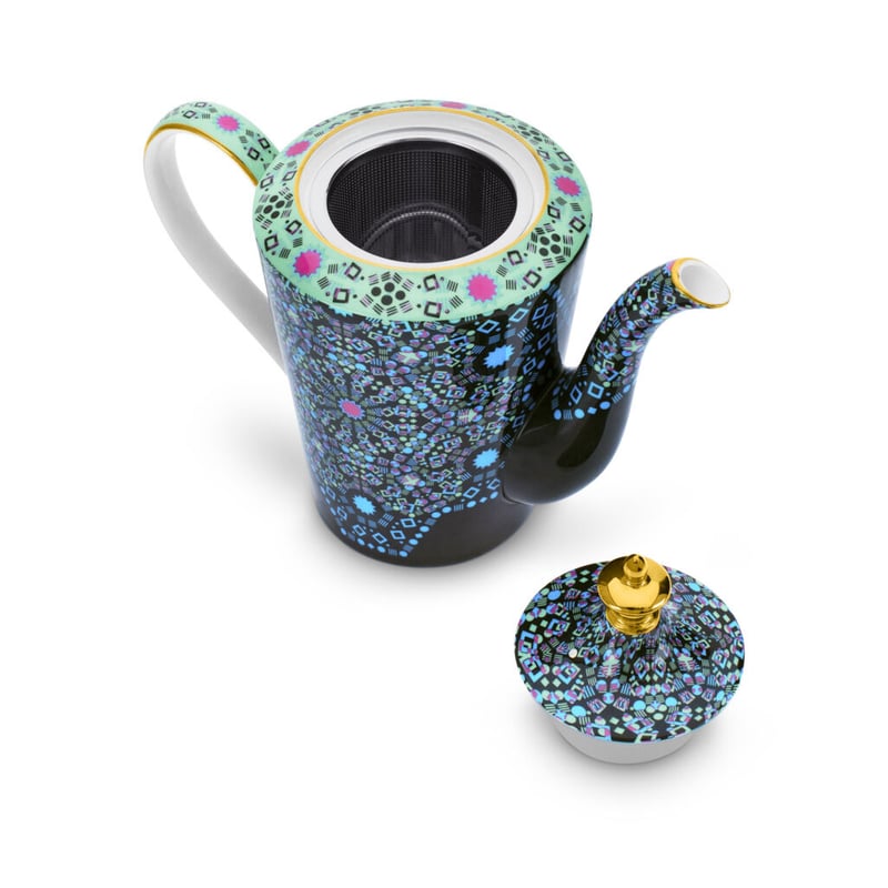 T2 紅茶 Moroccan Tealeidoscope Teapot Aqua（500ml）