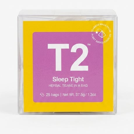 T2 紅茶　Sleep Tight (スリープ　タイト)ティーバッグ25個入り