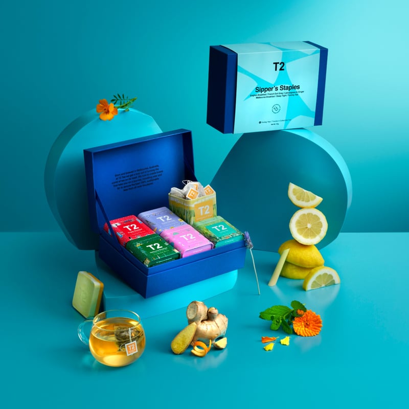 T2 紅茶 Sipper's Staples ティーバッグ60個 アソートボックス | 紅茶「