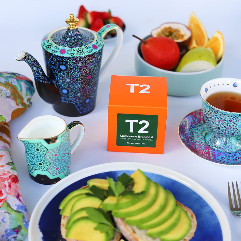 T2 紅茶 Melbourne Breakfast（メルボルン・ブレックファスト）茶葉 100