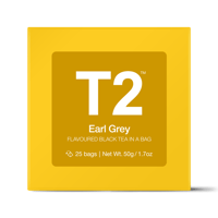 T2 紅茶 Earl Grey（アールグレイ）ティーバッグ 25個入り