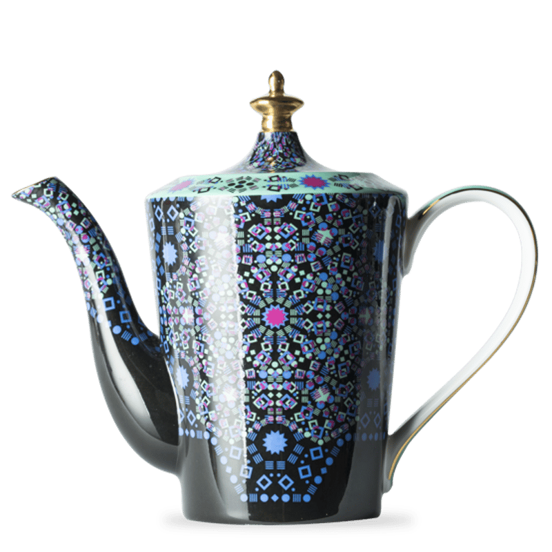 T2 紅茶 Moroccan Tealeidoscope Teapot Aqua（500ml）