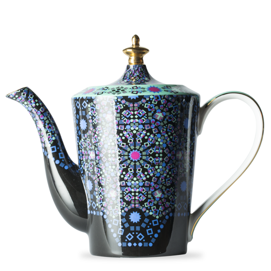 T2 紅茶 Moroccan Tealeidoscope Teapot Aqua（500ml）