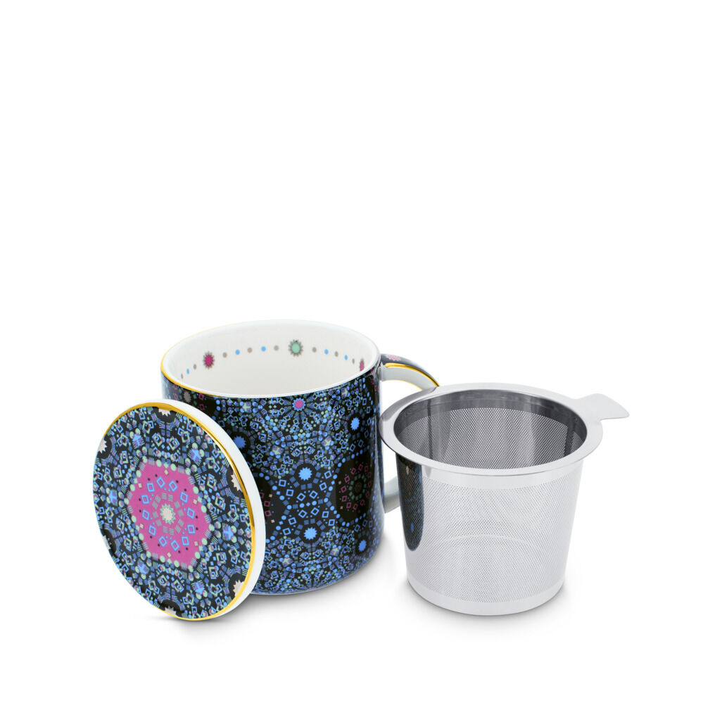 T2 紅茶 ギフトボックス マグカップ ティーツー T2 マグ Moroccan Mug with Infuser BLACK | 紅茶「T2」ストア
